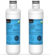 2 x Comedes waterfilter voor koelkasten LG LT1000P, LG ADQ74793501, Kenmore 46-9980