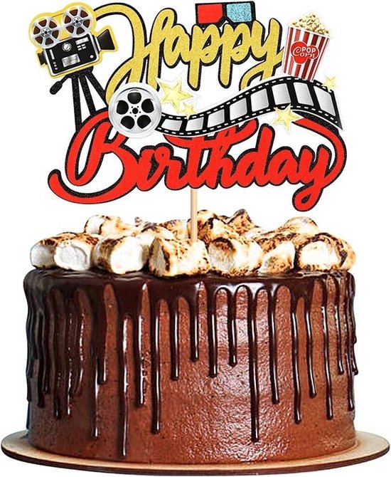 Happy Birthday Cake Topper voor Haikyuu Fans, Japanse anime Volleybal Junior Cupcake Toppers, voor Haikyuu Decoraties Them Party, Gepersonaliseerde DIY Cake Decor