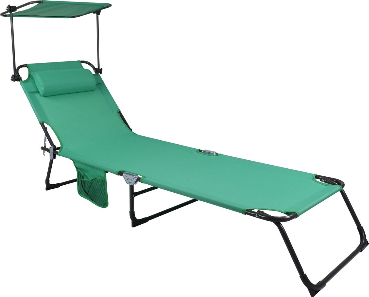 VCM grijze rotan ligstoelen set van 2, ligstoel, ligbed, tuinligstoelen, opvouwbare strandligstoel, verstelbare ligstoel, zonnebed, opvouwbare ligstoel met gezichtsopening, draagbare strandligstoel, ligstoel met kussen
