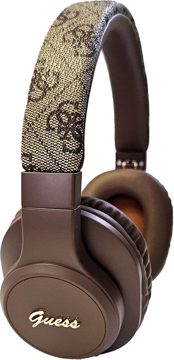 Guess Bluetooth Hoofdtelefoon met Tone on Tone Logo - Bruin - Product - €41,66