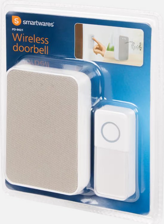 Honeywell Home DW315S Serie 3 verdrahteter LED-Türgong Stummschaltung