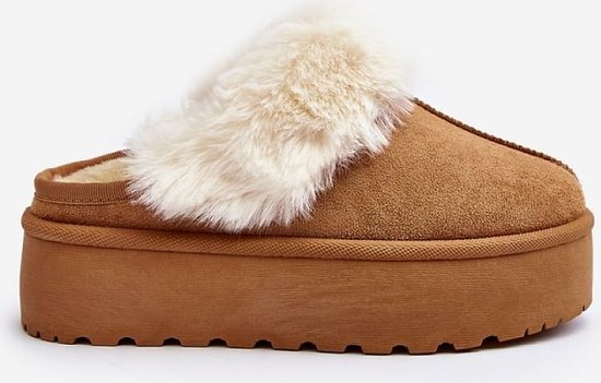 Licht Bruine Plateau Zool Cozy Slipper