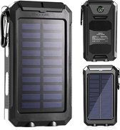 Solar world - banque d'alimentation avec panneau solaire - adapté pour iPhone - adapté pour Samsung - énergie solaire - 10000mah - banques d'alimentation - paquet d'urgence - solaire -