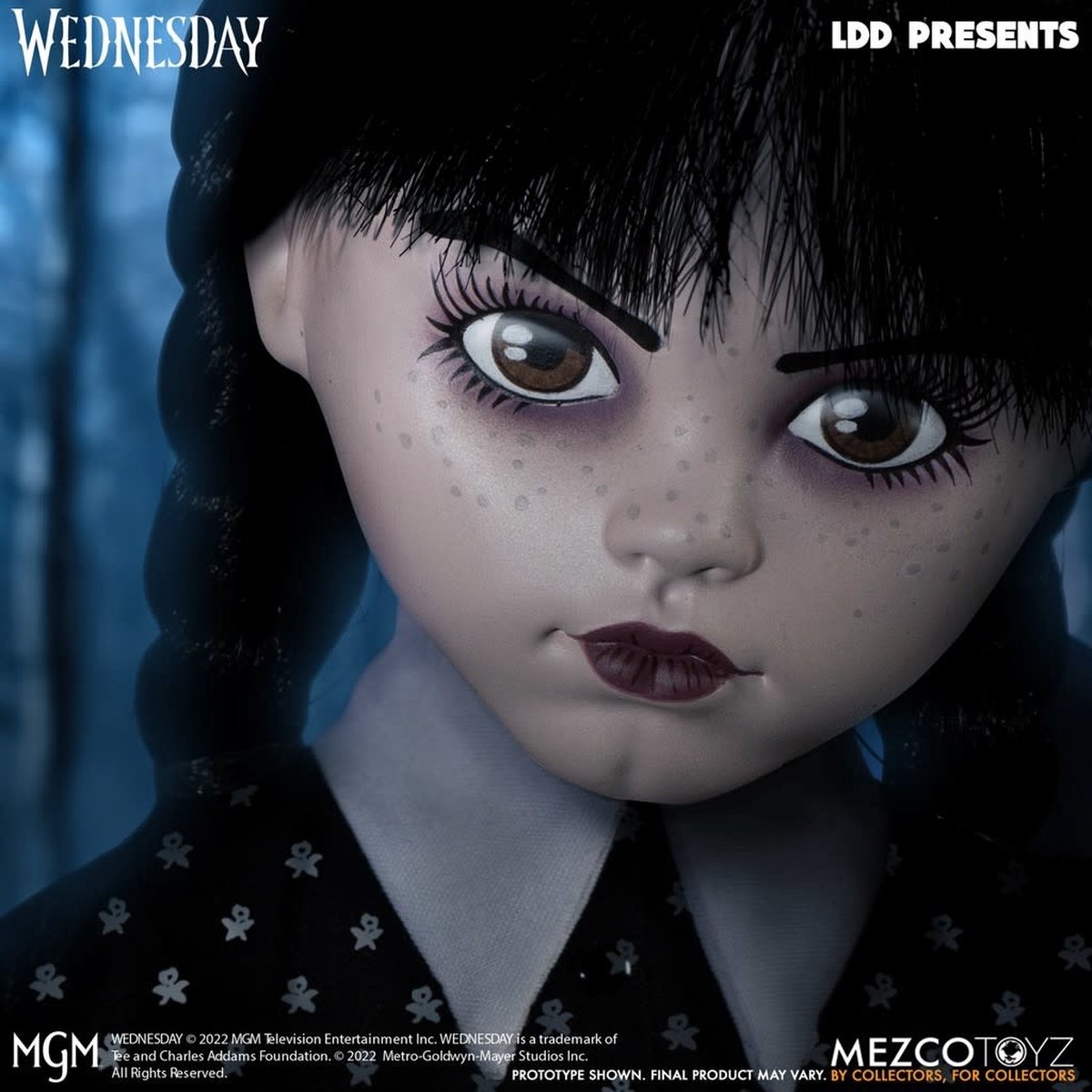 Mezco Toys Living Dead Dolls: Wednesday Addams 10 inch Action Figure speelfiguur thumbnail 3