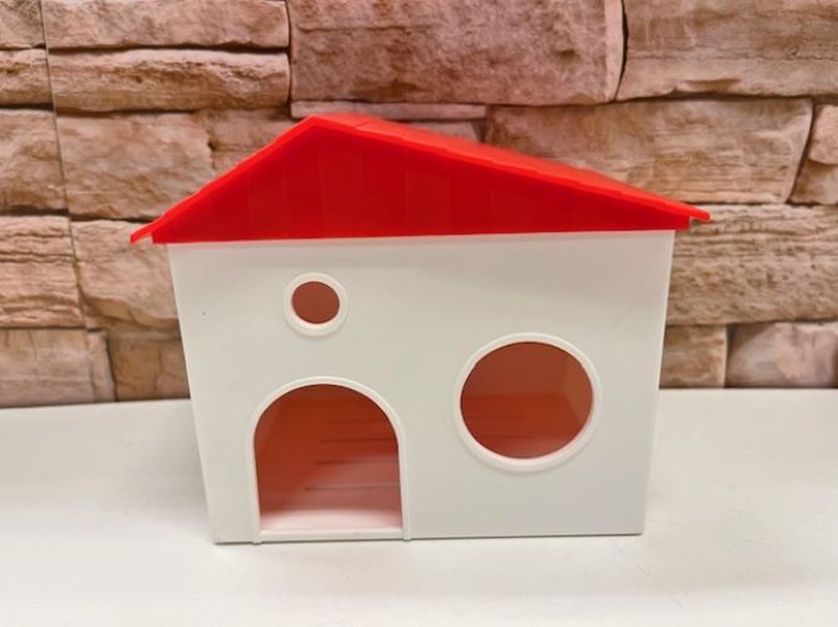 Hamsterhuisje pvc - knaagdierhuisje mix kleuren