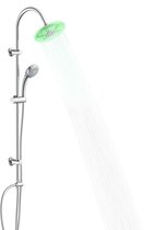 SCHÜTTE Galaxis LED-Douchesysteem - Regendouche - 100 cm Stang - 3 Kleuren - Chroom