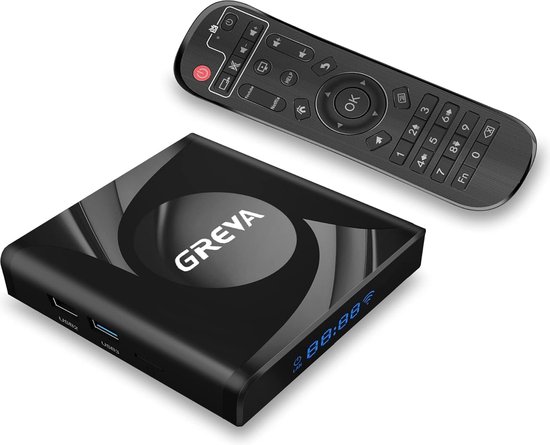 IPTV Ontvanger - IPTV Set Top Box - IPTV Box Android - Mediabox voor TV - 16GB SD Kaart