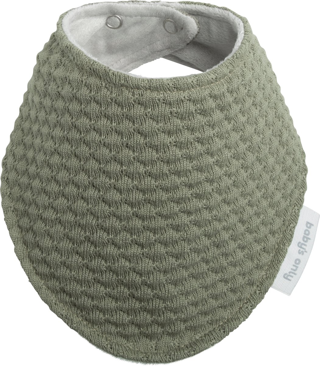 Goedkoopste Baby's Only Bandana slab - Slabber - Urban Green - 0-8 maanden - Verstelbaar in twee maten