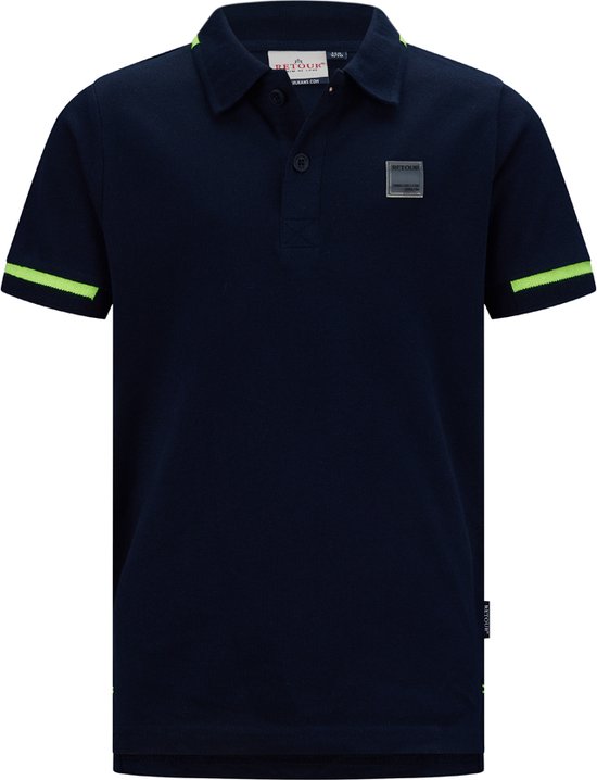 Retour jeans Lucas Jongens Poloshirt - dark navy - Maat 9/10