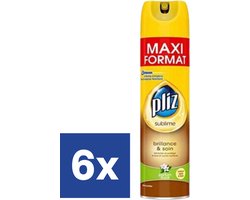 Pliz Meubelspray Glans & Verzorging - 6 x 300 ml