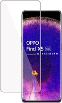 Screenprotector geschikt voor OPPO Find X5 – Gehard Glas - Proteqt+