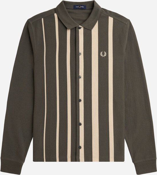 トップス Fred Perry Gradient Stripe Ls Polo Shirt Fred Perry Gradient Stripe LS Polo Shirt - Navy – The Forum