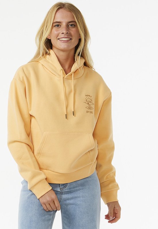 Rip Curl Search Icon Relaxed Hood - Orange