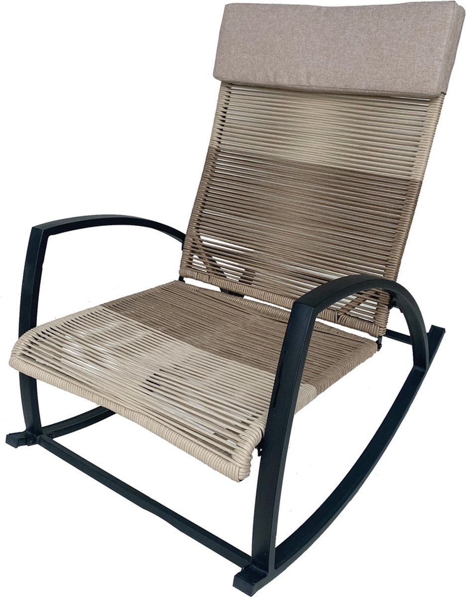 Sens-Line Sophie outdoor rocking chair - sand