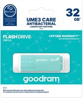 Goodram UME3 lecteur USB flash 32 Go USB Type-A 3.2 Gen 1 (3.1 Gen 1) Turquoise
