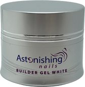 Astonishing Nails - White - 25 gram - Nagel Gel Builder - Nagels - Nagelgel - Nagel Gel voor UV