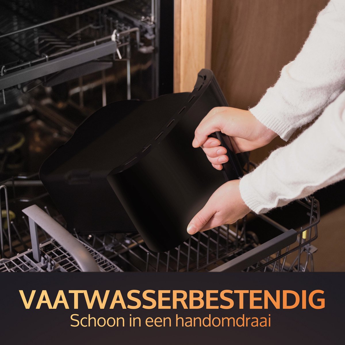 Afbeelding 3 van JAP Appliances Elysian - XXXL Airfryer & Stoomoven vrijstaand (7 liter) - Grote heteluchtfriteuse met stoomfunctie XXL - 10 kookprogramma's - Opwarmfunctie - 1, 2 tot 6 personen - Kijkvenster met licht - Digitaal kookboek