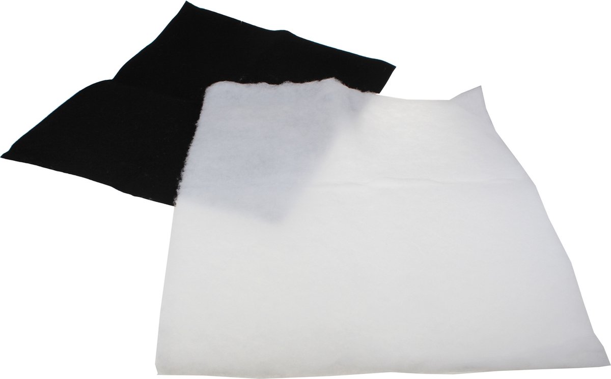 UNIVERSEEL - DAMPKAPFILTER 2 in 1: gecombineerd mousse (anti-geur) 470x970mm -