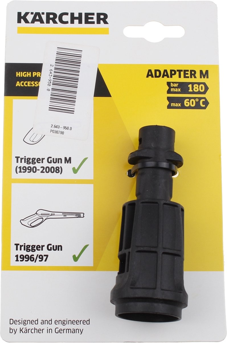 Karcher Adapter Voor hogedrukreiniger Aansluiten nieuwe accessoires 26439500 – foto 2