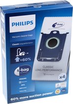 Philips S-bag FC8021/03 - Stofzuigerzakken - 4 stuks
