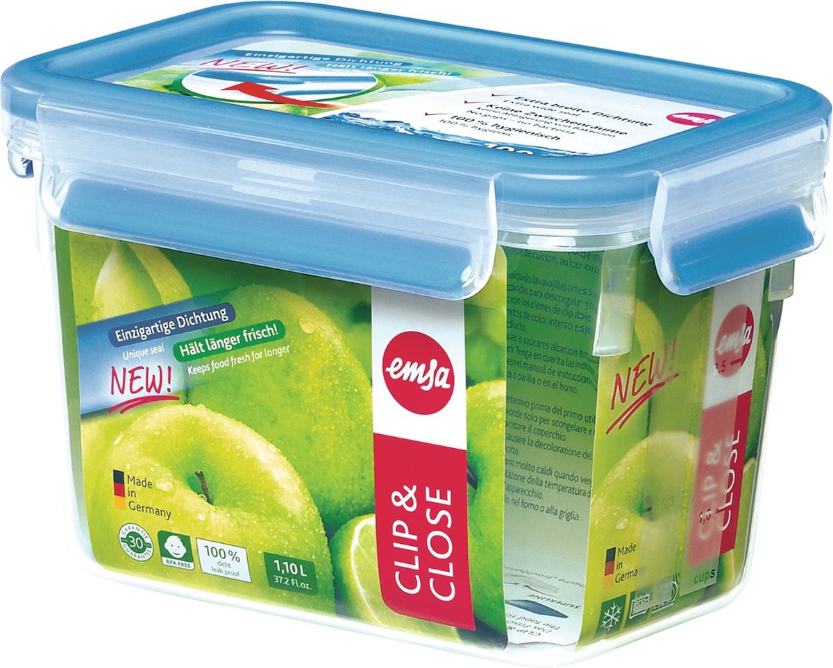 Clip & Close Vershouddoos 1,1 L