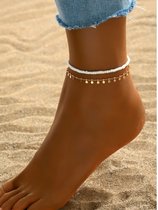 Enkelbandje - Enkelsieraad - Vintage - armband - accessoire - dames armbanden - enkel sieraad - voet sieraad - armband - ketting enkelbandje - ventilator - haarringen - zwembad - airco - moederdag - bbq - moederdag cadeautje - tuinset