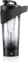Sport Shaker Beker Draagbaar Elektrisch Proteïne Mixer Fles - Grote Capaciteit - Premium Tritan - 100% BPA-vrij - 800 ml voor Proteïne Shakes (Zwart)