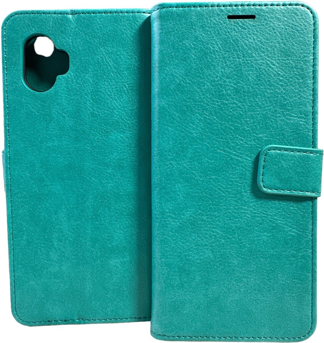 Portemonnee Book Case Hoesje Geschikt voor: Samsung Galaxy Xcover 6 Pro - Turquoise