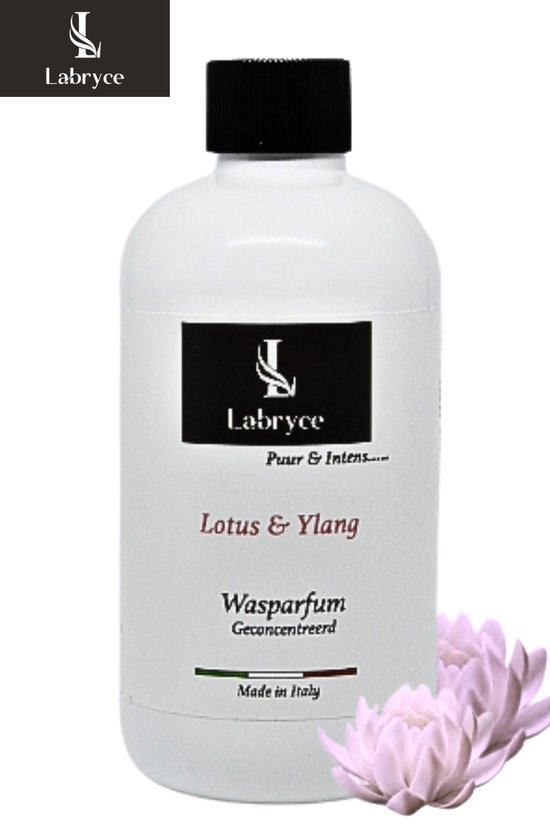 LABRYCE® Wasparfum Lotus & Ylang 250 ml - Geconcentreerd - Ook verkrijgbaar in Wasparfum Proefpakket