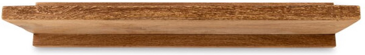Wandplank Bibi mangohout 60 cm - Lichtbruin