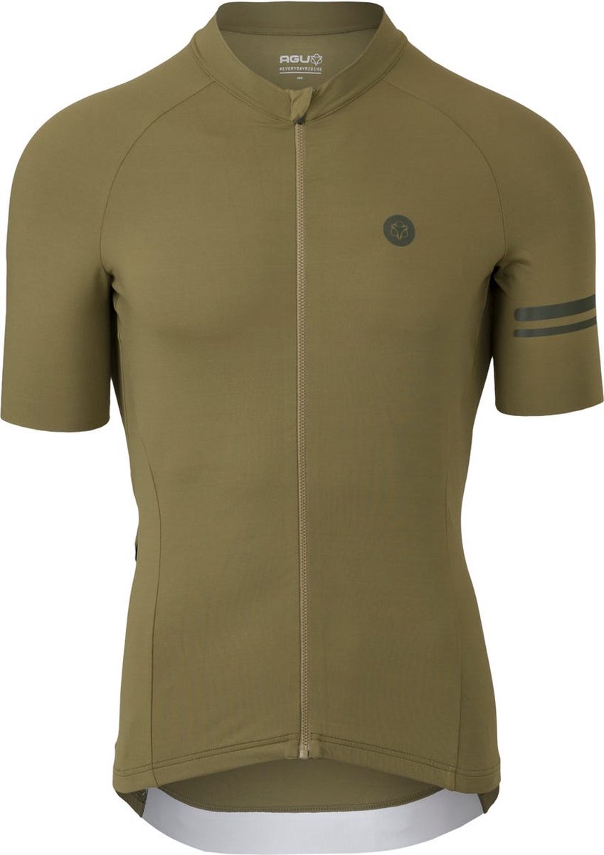 AGU Solid Fietsshirt Performance Heren - Strategy Green - XXL
