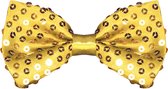 Strikje Pailletten - Luxe - Glitter Strik - Vlinderdas - Unisex - One Size - Goud