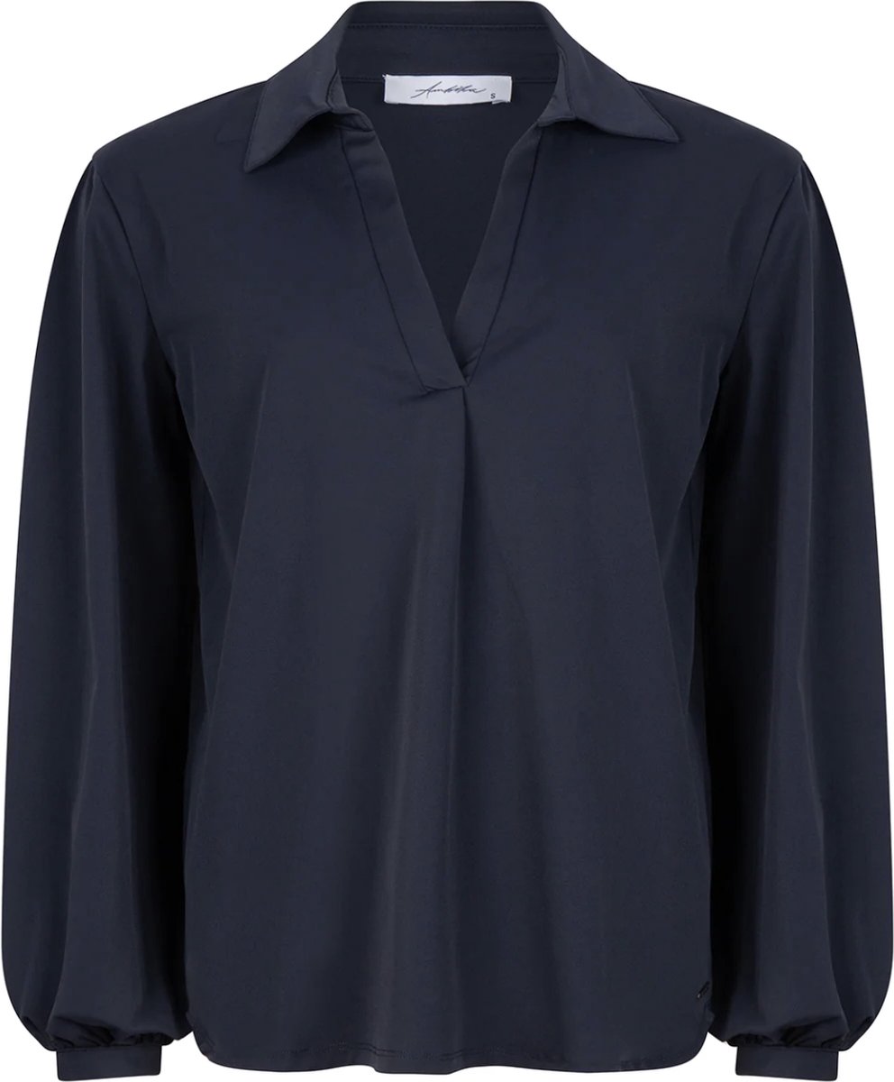 Traveller Blouse Darlene / Donker Blauw / maat S