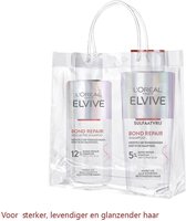 Geschenktasje: Elvive bond repair set: Pre-shampoo 200ml en shampoo 200ml