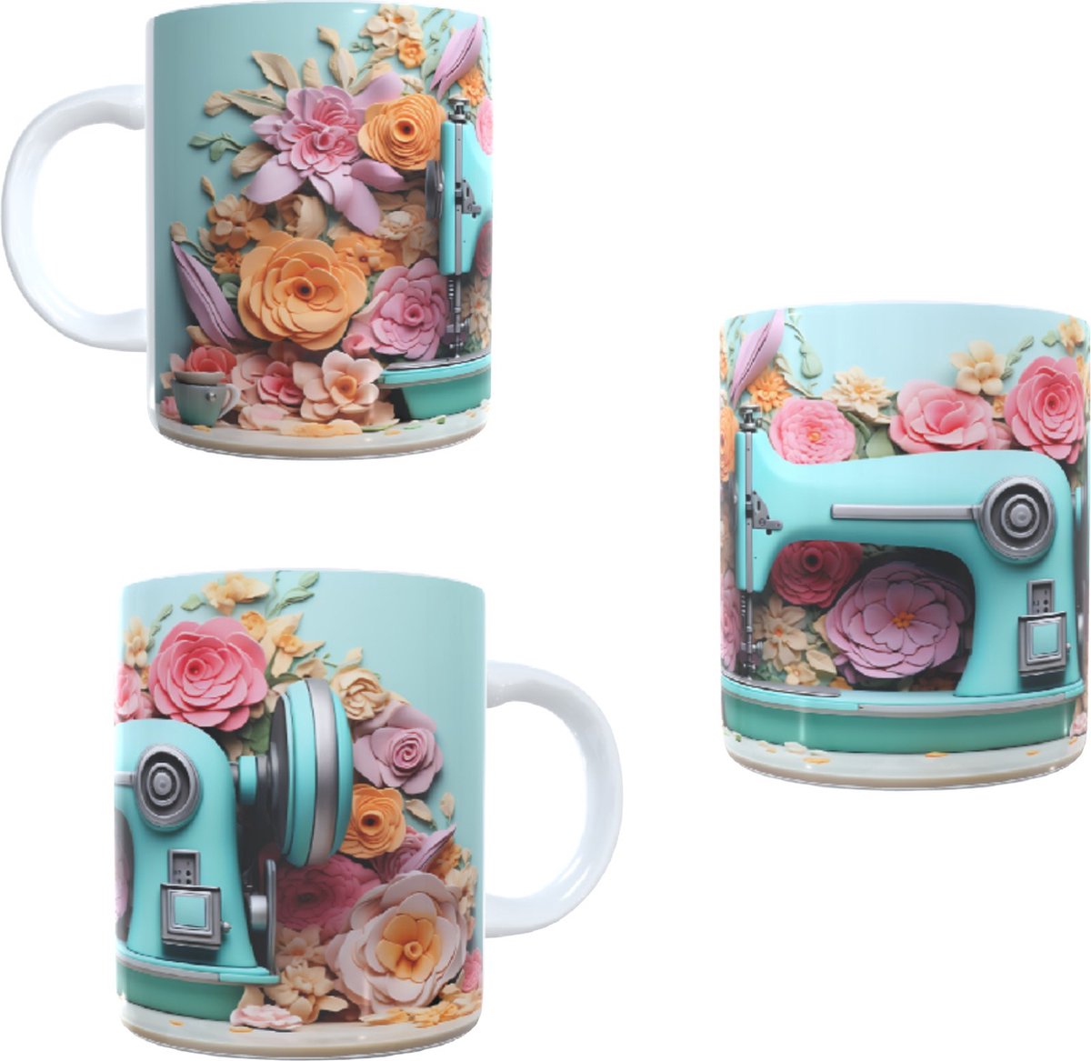 Koffie beker - thee mok - 3d naaimachine - hobby