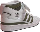 Adidas - Forum Mid - Sneakers - Wit/Groen - Mannen - Maat 40