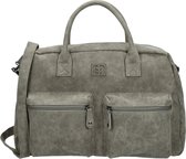 Nuba Design - Western Bag - Schoudertas / Handtas - shopper - Dames Tas - Grote formaat - Grijs / antraciet