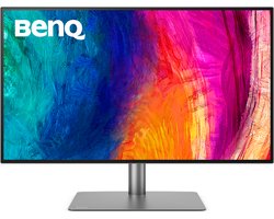 BenQ PD3225U 32” 4K Thunderbolt Monitor voor Mac & Designers 3840x2160 UHD, 2000:1 IPS, Thunderbolt 3, Display P3, DCI-P3, sRGB, Rec.709, HDR, AQCOLOR technologie, fabriekskalibratie, Hotkey Puck G2, ICC sync, KVM