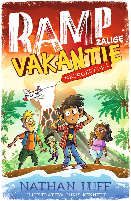 Rampzalige vakantie 1 - Neergestort - cover