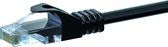 Danicom UTP CAT5e patchkabel 2 meter zwart - 100% koper