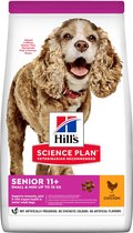 HILL'S SCIENCE PLAN Small & Mini Senior 11+ Hondenvoer met Kip 6x 1.5 kg