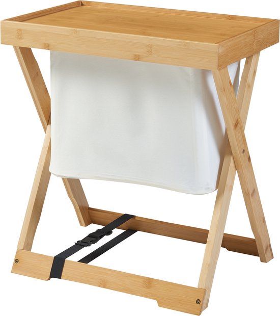 Picknicktafel Hattfjelldal opvouwbaar 53x48x32 cm bamboe van Bo-Camp — afbeelding 5
