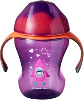 Tommee Tippee - Cup - Training Sippee cup - girl- 7m+ roze - 230 ml Roze