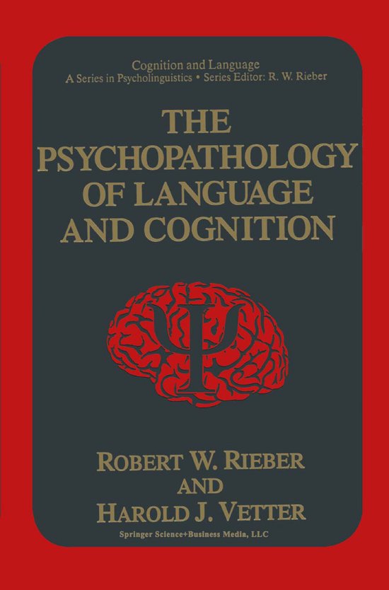 The Psychopathology of Language and Cognition - cover