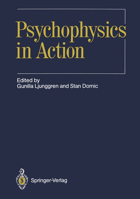 Psychophysics in Action - cover