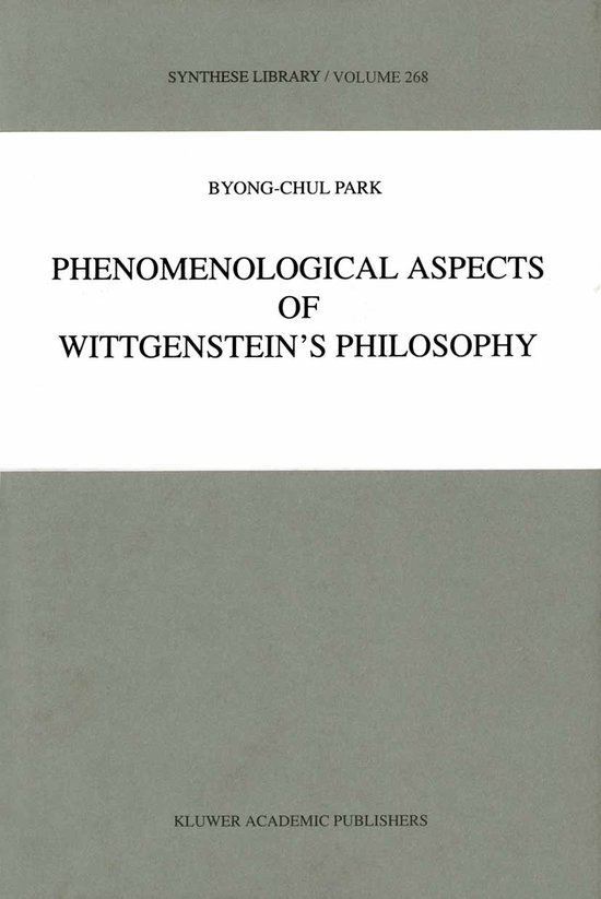 Synthese Library268- Phenomenological Aspects of Wittgenstei ... - cover