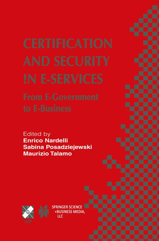 Certification and Security in E-Services - cover