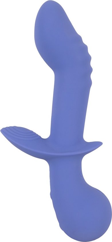 Foto: Awaq u vibrator 02 g spot en clitoris met flexibele kop hoogwaardige vibrator met brede stop en 2 aparte motoren waterdicht en eenvoudig in gebruik 22 cm