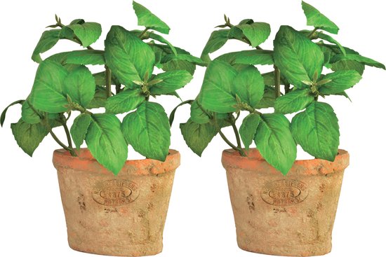 Kunstplant Kruidenmix rozemarijn in pot H 23-26 cm kopen