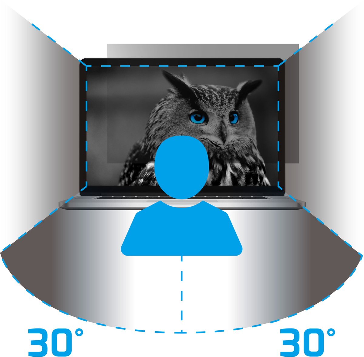 Privacy Filter for Monitor Natec NFP-1475 15,6"